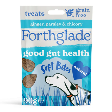 Forthglade Soft Bites Digestive Good Gut Health Treats 90g For Dogs