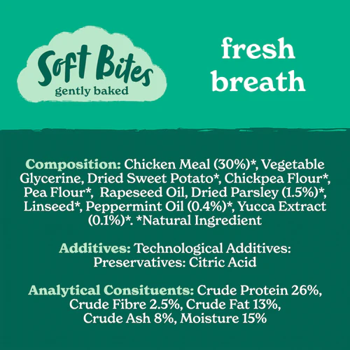 Forthglade Soft Bites Fresh Breath 90g For Dogs