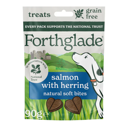 Forthglade Soft Bites Salmon With Herring 90g For Dogs