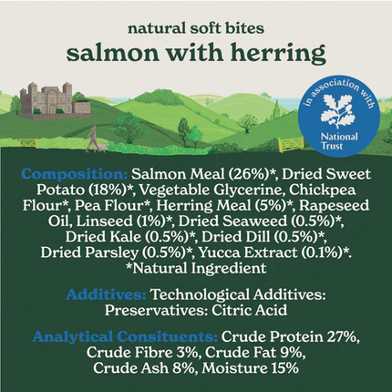 Forthglade Soft Bites Salmon With Herring 90g For Dogs