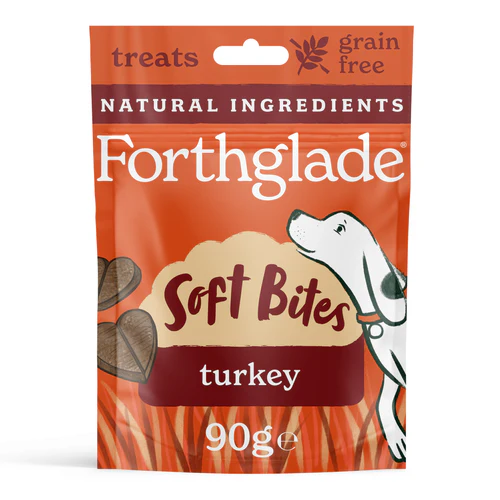 Forthglade Soft Bites Turkey 90g For Dogs