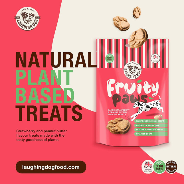 Laughing Dog Fruity Paws 125g