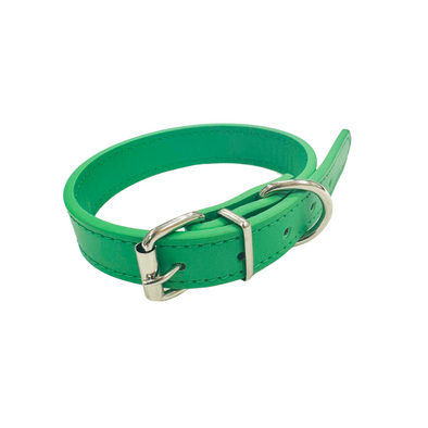 Adjustable PU Collar - Green