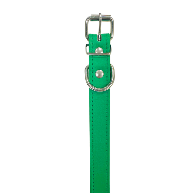 Adjustable PU Collar - Green
