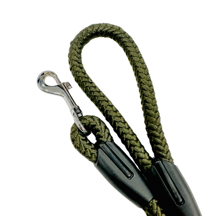 Nylon Rope Lead - Green