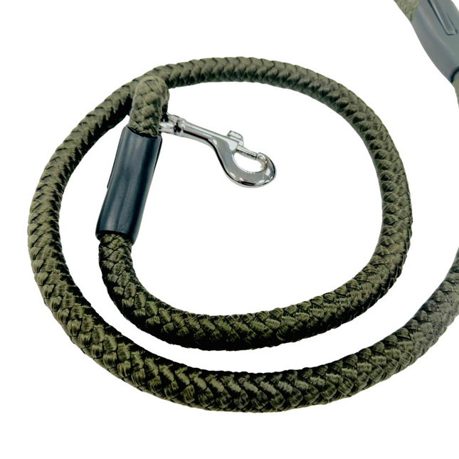 Nylon Rope Lead - Green