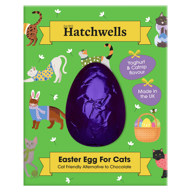 Hatchwells Easter Egg For Cats With Catnip