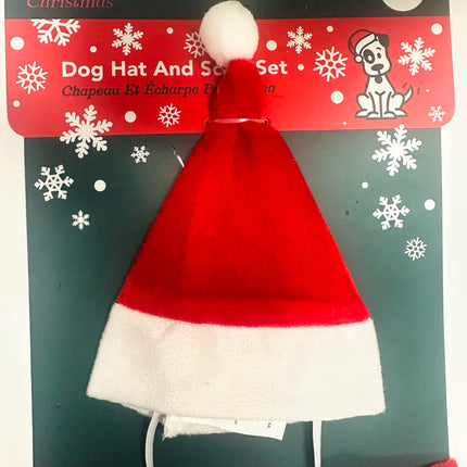 Christmas Santa Hat And Scarf Pack