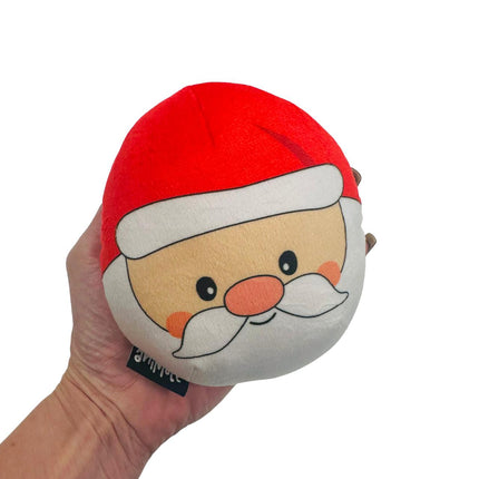 Christmas Animate Squeaky Santa and Reindeer Heads