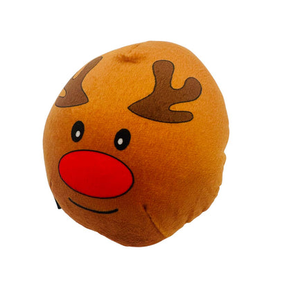 Christmas Animate Squeaky Santa and Reindeer Heads