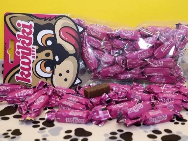 Kwikki Dog Candy - Beef Chicken or Duck 100g