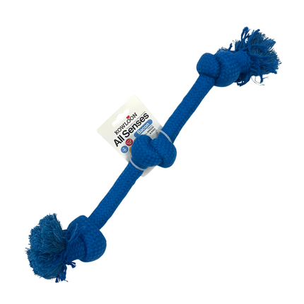 Kowloon Large Scented Rope Toys For Medium to Large Dogs in Red Beef, Yellow Chicken Or Blue Bacon Smell