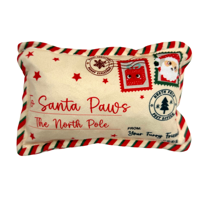 Letter To Santa Dog Toy