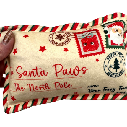 Letter To Santa Dog Toy