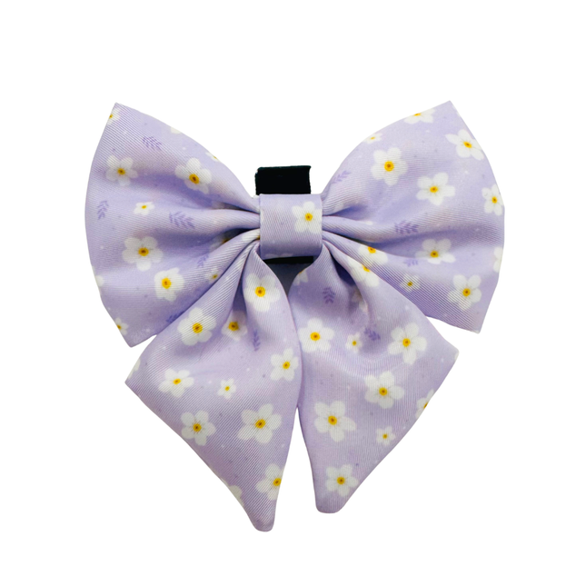 Lilac Blooms Sailor Bow Tie