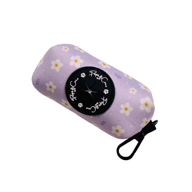 Lilac Blooms Poo Bag Dispenser