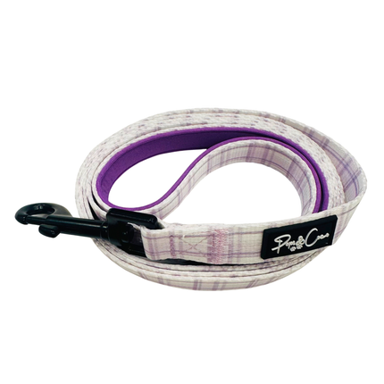 Lilac Plaid Lead