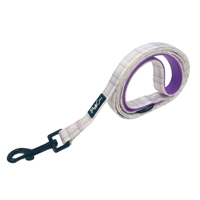 Lilac Plaid Lead