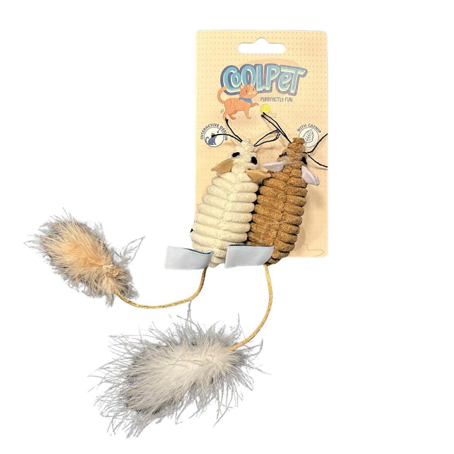 Coolpet Cat Toy Collection - 2pk Mice