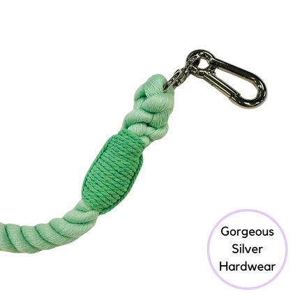 Rope Lead - Mint Green
