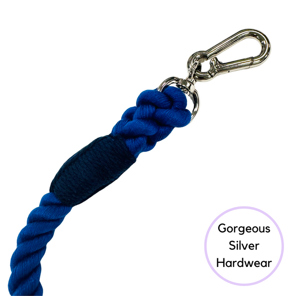 Rope Lead - Navy Blue