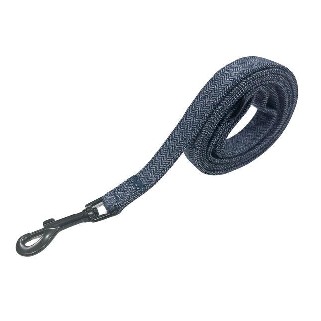Luxury Tweed Lead in Country Blue