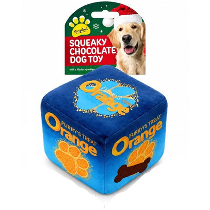 Furry's Treat Orange Dog Toy