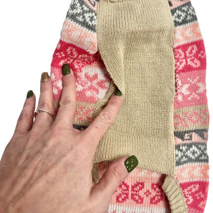 Winter Wonderland Jumper in Blue or Pink