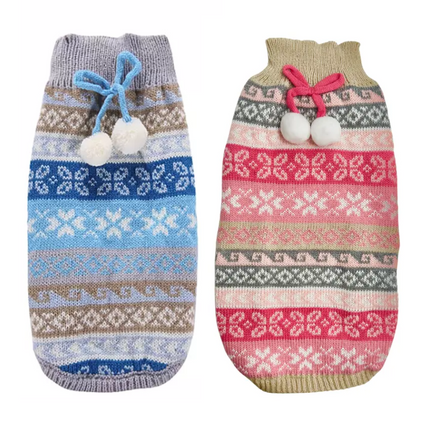 Winter Wonderland Jumper in Blue or Pink