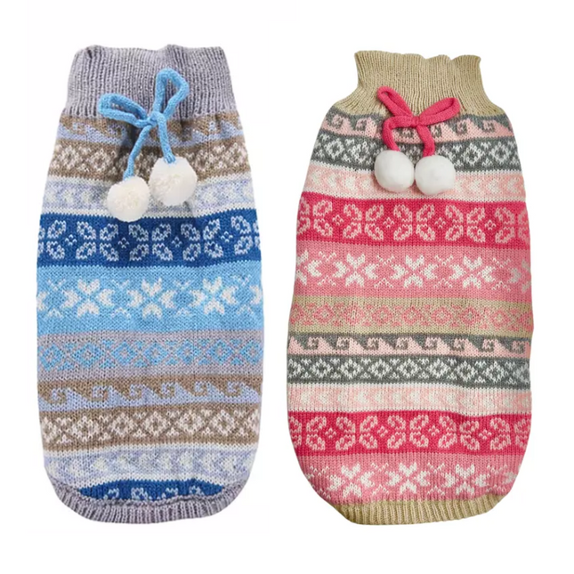 Winter Wonderland Jumper in Blue or Pink