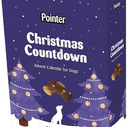 Pointer Dog Christmas Advent Calendar Carob & Cheese