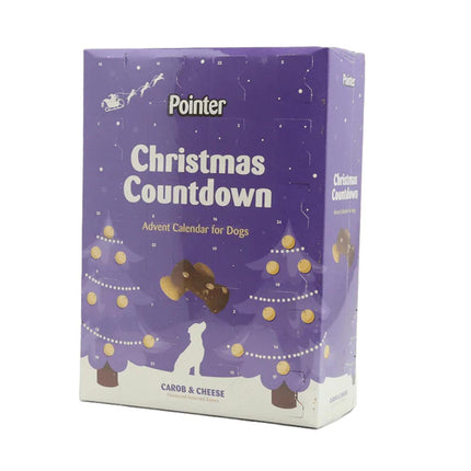 Pointer Dog Christmas Advent Calendar Carob & Cheese