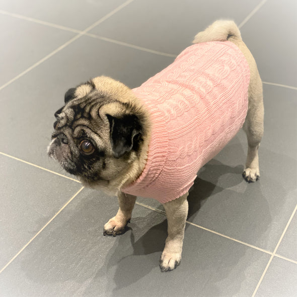 Knitted Jumper in Pink