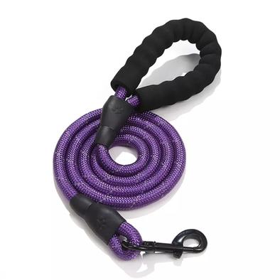 Nylon Rope Lead - Purple