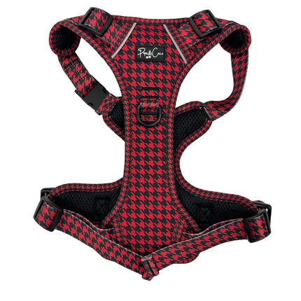 Red Houndstooth Go Explore Harness