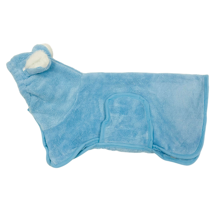 Blue Drying Robe