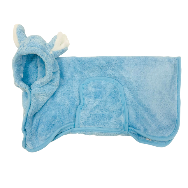 Blue Drying Robe