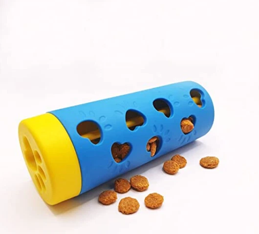 Rolling Treat Dispenser Interactive Game For Dogs