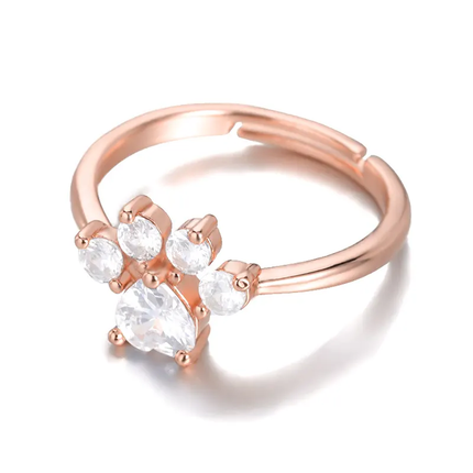 Paw Print Ring