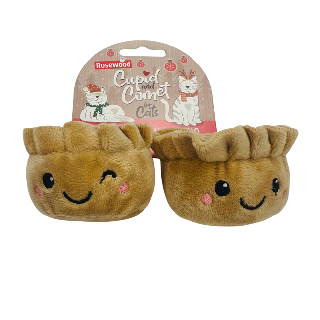 Rosewood Cat And Kitten Christmas Robby & Pingu Pie Duo Toy Set