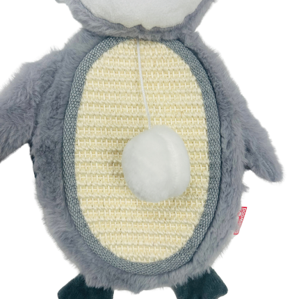 Rosewood Cat And Kitten Christmas Penguin Scratch Pad Toy