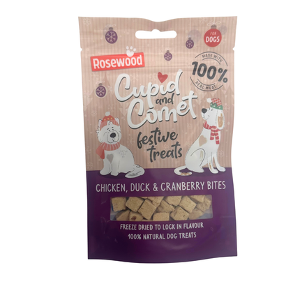 Freeze Dried Chicken, Duck & Cranberry Bites