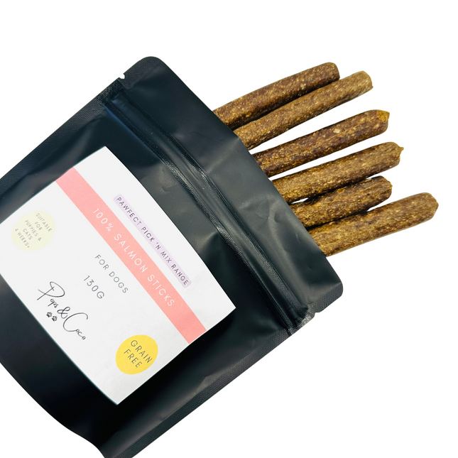 100% Natural Salmon Sticks