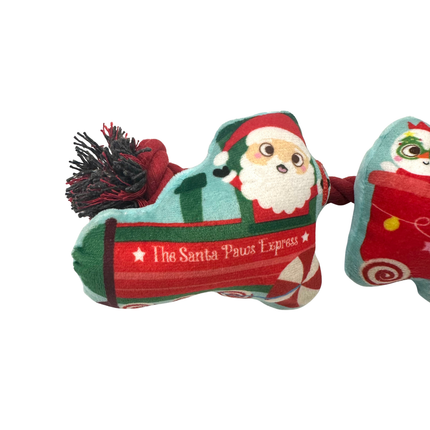 Santa Sleigh Rope Toy