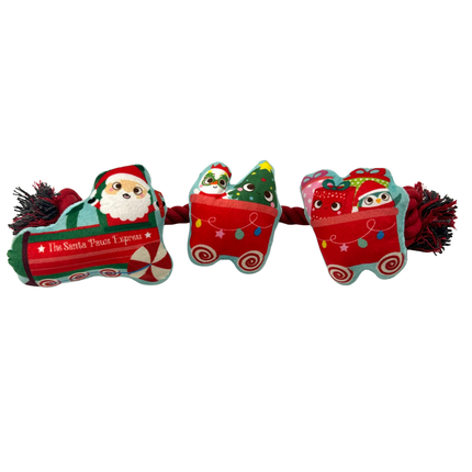 Santa Sleigh Rope Toy