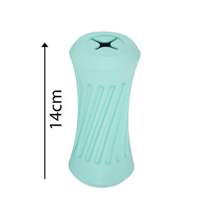 Natural Rubber Treat Hiding Dispenser Dumbbell