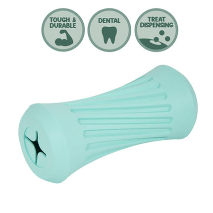 Natural Rubber Treat Hiding Dispenser Dumbbell