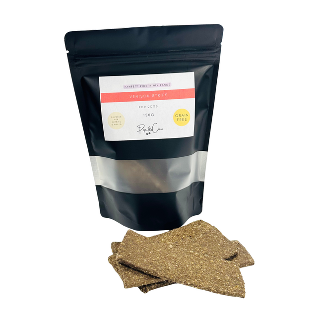 100% Natural Venison Strips