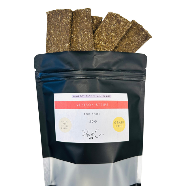 100% Natural Venison Strips