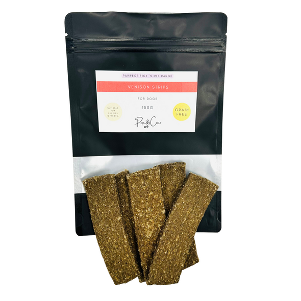 100% Natural Venison Strips